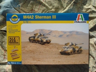 Italeri 7511  M4A2 Sherman III